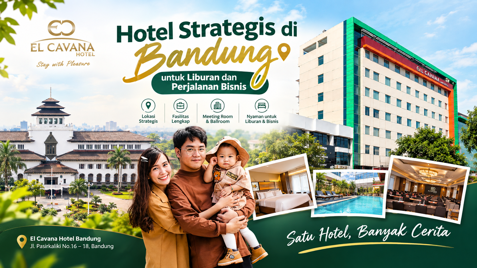 Hotel Strategis di Bandung untuk Liburan dan Perjalanan Bisnis